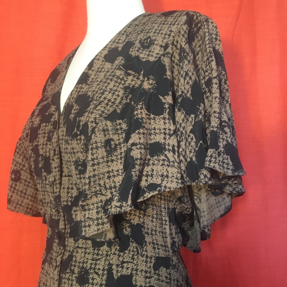 Vintage ruffle dress by Barbra Barbra!